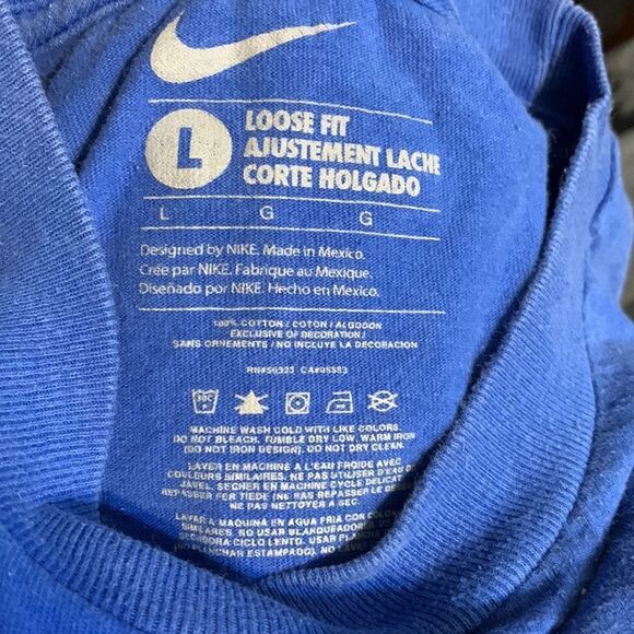 Nike Men’s Loose Fit 2010 Baseball World Series Texas Rangers T-Shirt Large - Picture 6 of 6